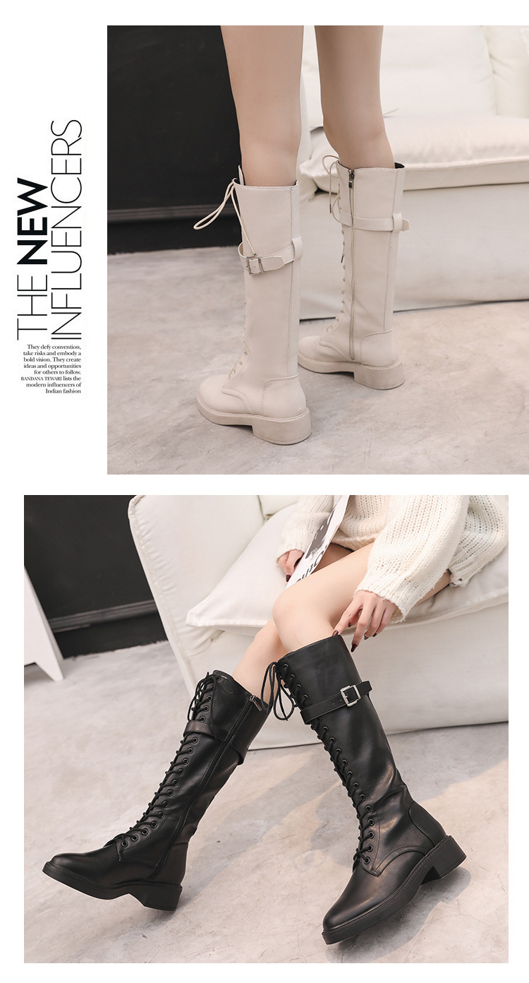 Long Boots Front View