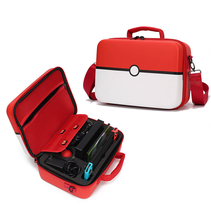Nintendo Switch bolsa grande Switch host bolsa de almacenamiento NS jingling Bao Ke Meng jingling Ball tema bolsa de hombro