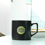 Бронзовый логотип кружка творческий чашка личный чашка крышка кружка