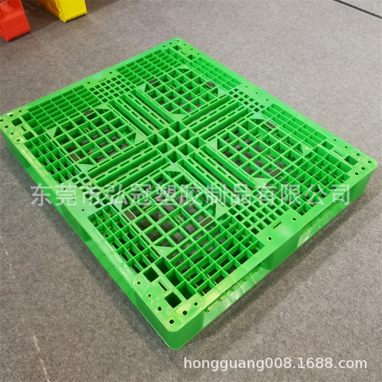 供应成都 自贡 塑料托盘叉车垫仓板 加厚地台托盘 田字形塑料卡板