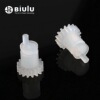 entity factory black white PVDF ethylene engineering Plastic gear CNC Customize machining