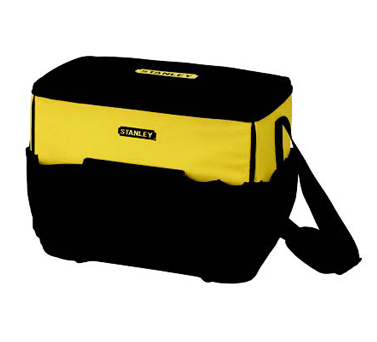 方形塑底工具包,史丹利/15"