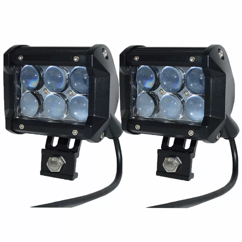 LED double row bulb, SUV, ceiling light, auxiliary lights, 18W