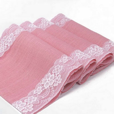 Cross border European style Linen Table flag Wedding celebration Retro Linen Table flag Tea Linen Table flag factory wholesale