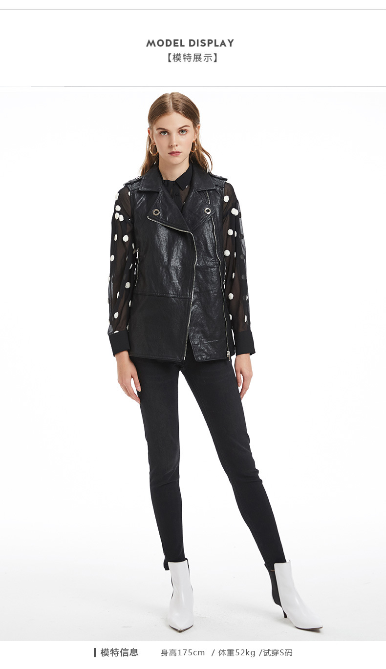 Gilet femme TRACK SEVEN en En cuir - Ref 3317536 Image 23