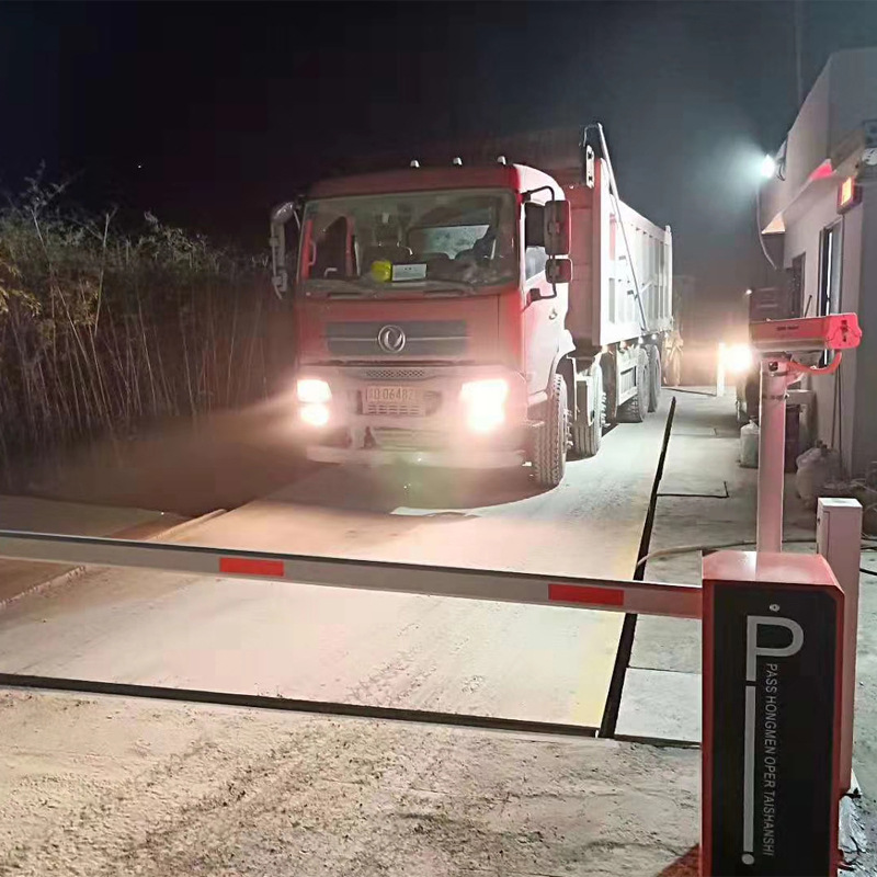 城市垃圾处理站智能称重地磅双向自动称重汽车衡