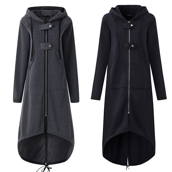 Sweatshirt with zipper