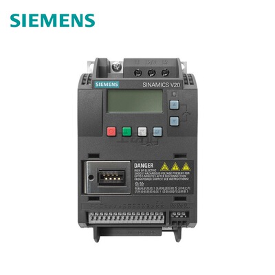 西门子 SINAMICS V20 3AC 380V变频器,带内置C3滤波器;6SL3210-