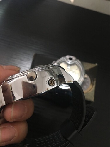 Creative watch inflatable lighter metal multi-functional personalized gas electronic open flame lighter watch lighter