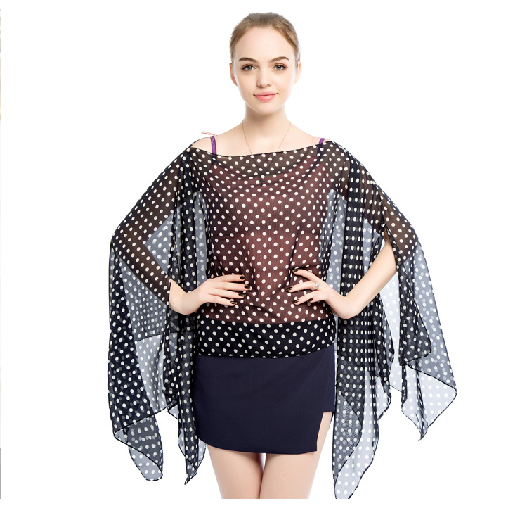 防晒披肩厂家 雪纺丝巾批发 女士围巾披肩厂家直销