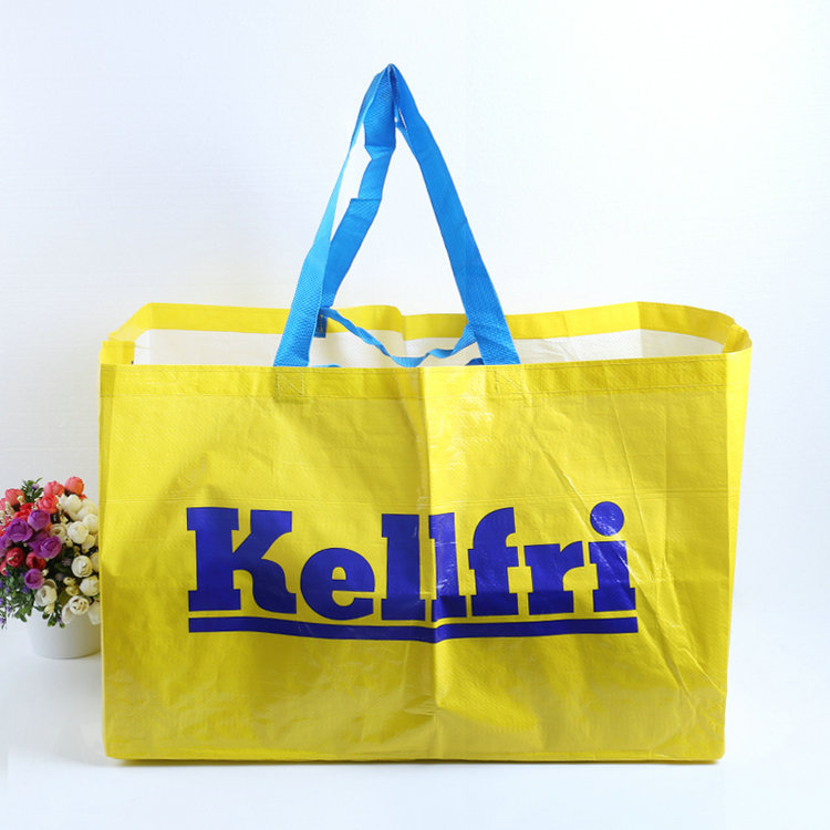 专业供应 黄色编织袋 高质量编织袋 塑料编织购物袋