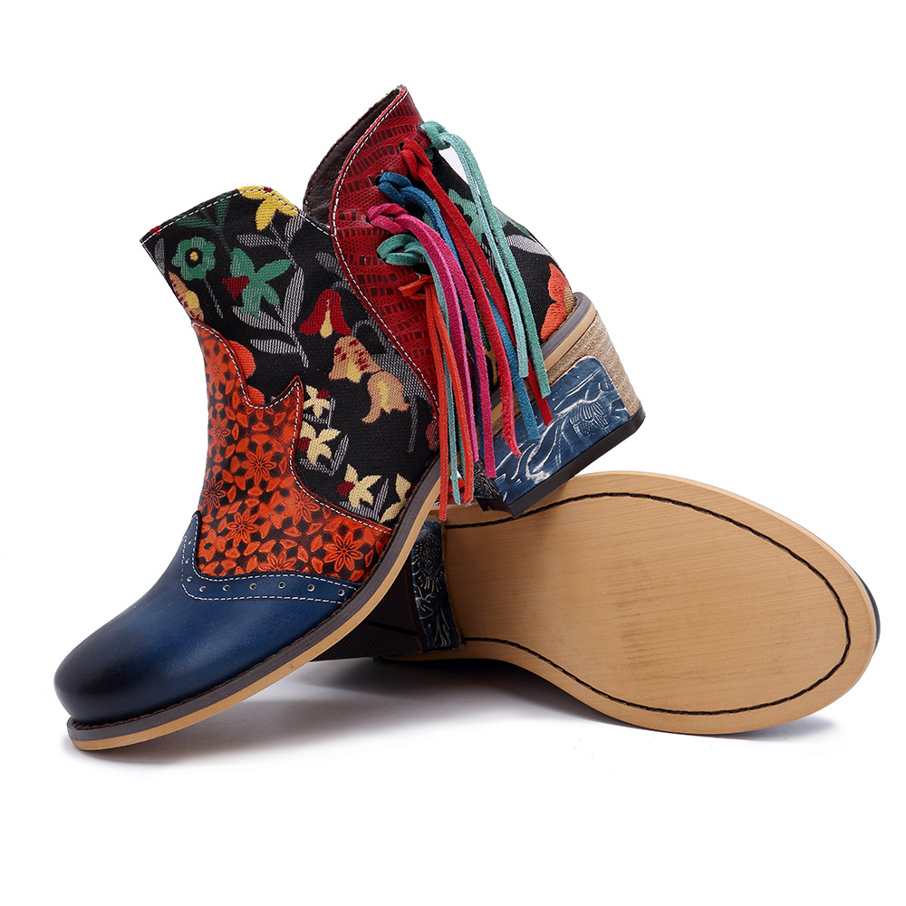 Bottes femme en En cuir - Ref 3354740 Image 26