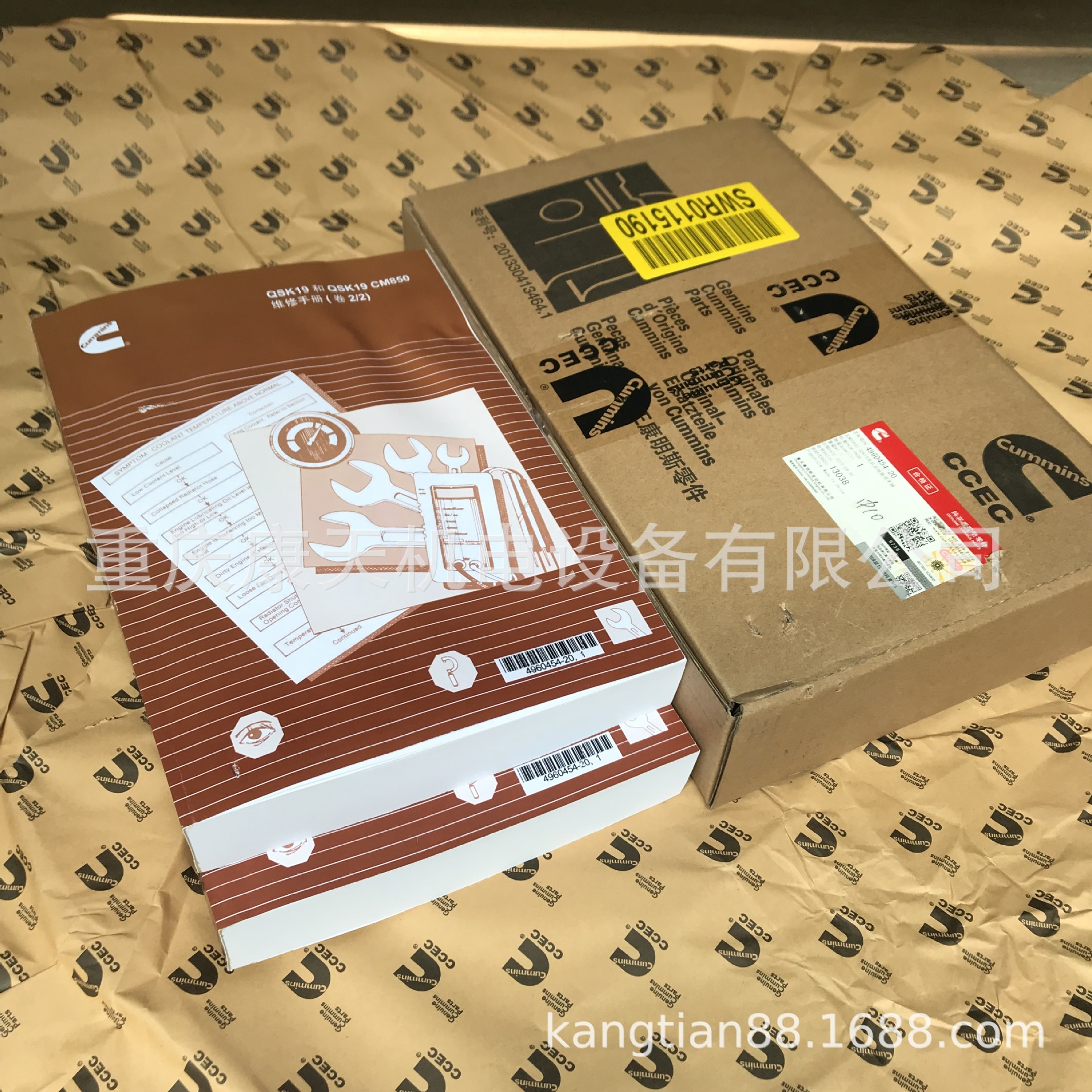 cummins/康明斯4960454/QSK19共轨系统维修手册