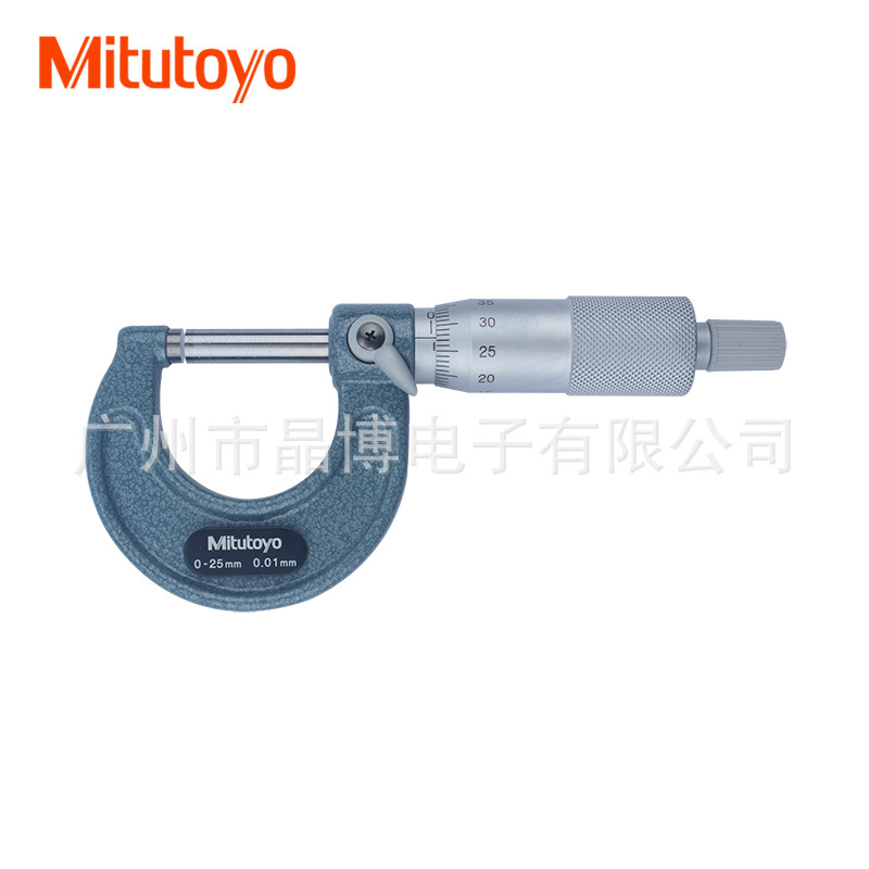 原装日本Mitutoyo三丰 103-137刻度千分尺0-25mm