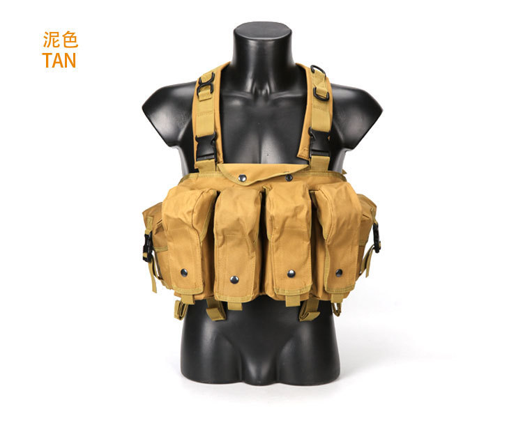 AK pocket chaleco táctico chaleco de pecho de campo chaleco de entrenamiento de camuflaje de equipo AK chaleco táctico