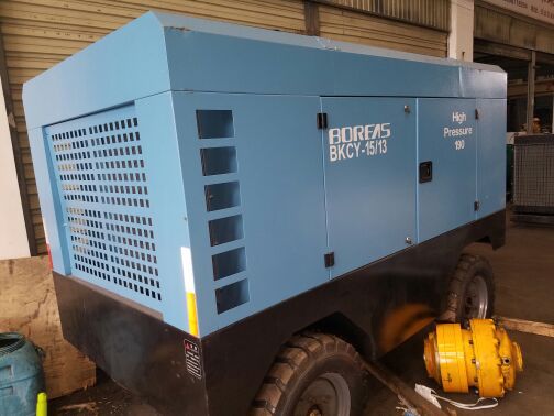 云南昆明开山BKCY-15/13柴移螺杆空压机