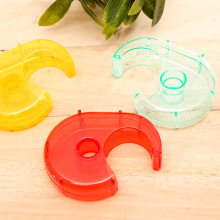 厂家直销 文具透明胶纸座 小胶条切割器胶带座 办公用品打包切割