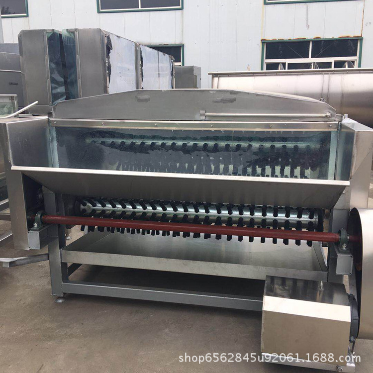 全自动不锈钢羊脱毛机 猪打毛机 家禽屠宰加工设备流水线