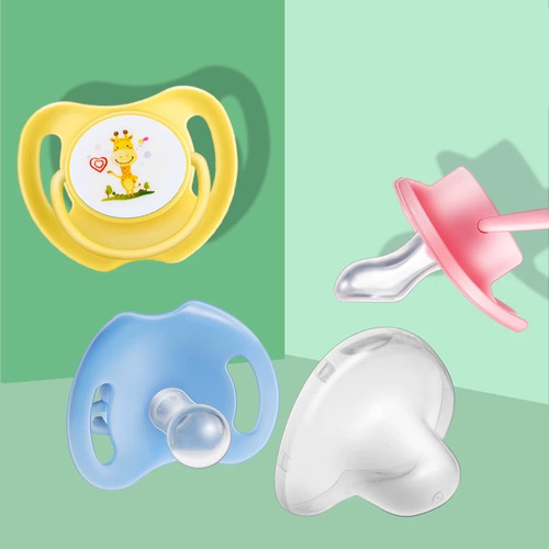 Baby pacifier baby cartoon pattern newborn pacifier comfort thumb baby silicone pacifier