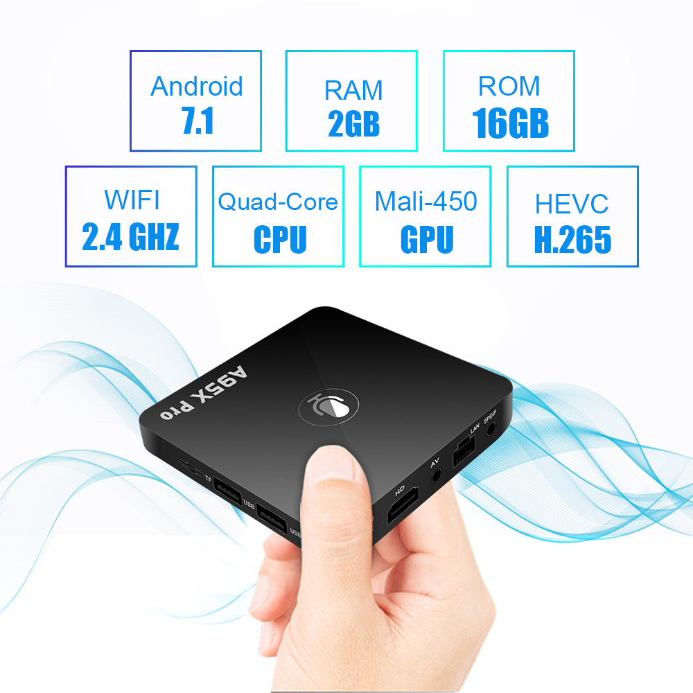 TV Box A95X Pro Télécommande avec la Voix - Ref 3424428 Image 7
