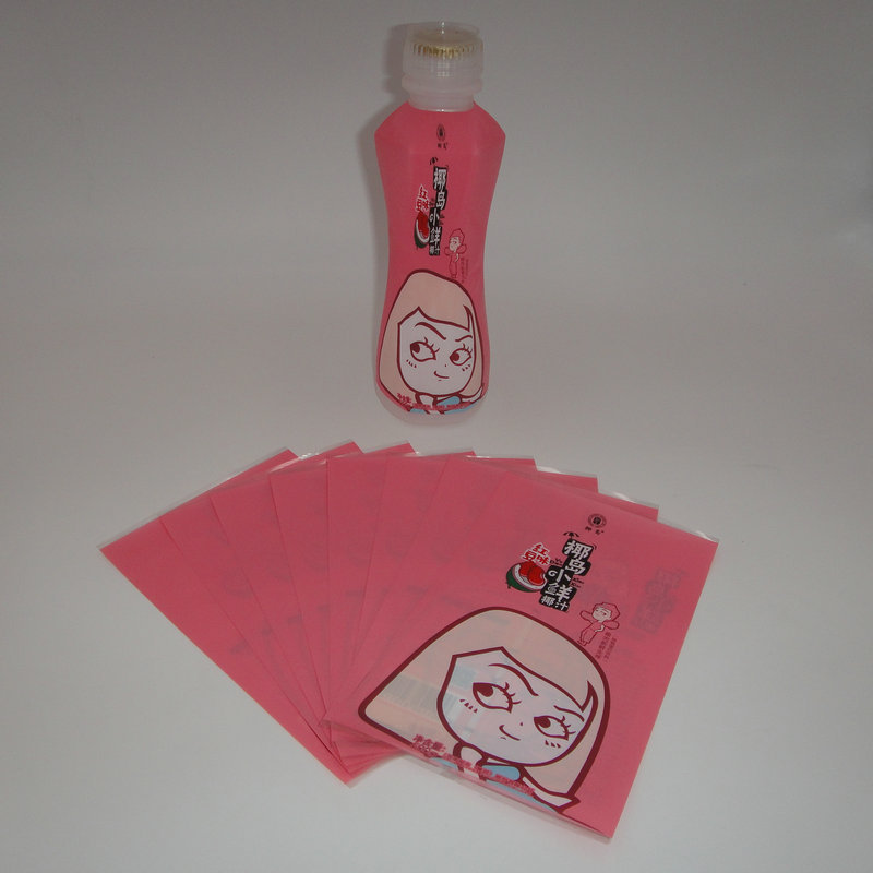 热缩包装膜厂家定PET高收缩红豆椰子汁包装膜