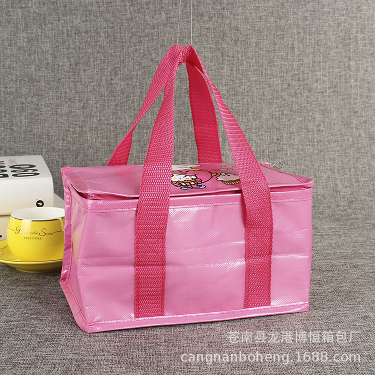 厂家直销 优质蛋糕保鲜保温冰包 简易轻便手提无纺布保温袋 定制