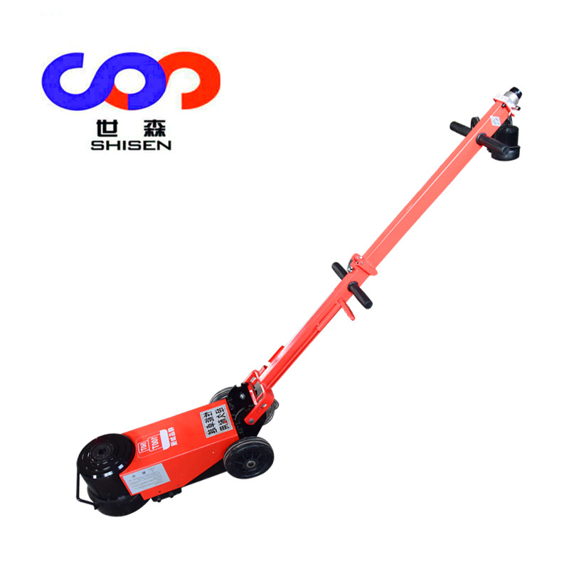 生产气动卧式液压千斤顶 大吨位货车汽车维修工业液压100吨千斤顶