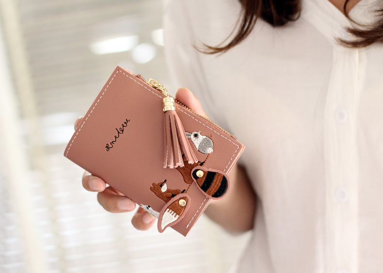 Women's Animal Solid Color Pu Leather Magnetic Buckle Wallets display picture 2
