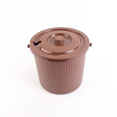 Factory direct sales Tao Ciba plastic tea dregs bucket tea bucket drainage bucket home office waste water bucket tea set tea ceremony bucket