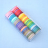 Rainbow set, stationery, paper tape, Amazon, 40 colors, scheduler