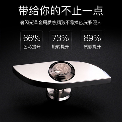 虎式 指尖陀螺EDC 权势之眼手指螺旋 全视之眼减压陀螺玩具创意|ms