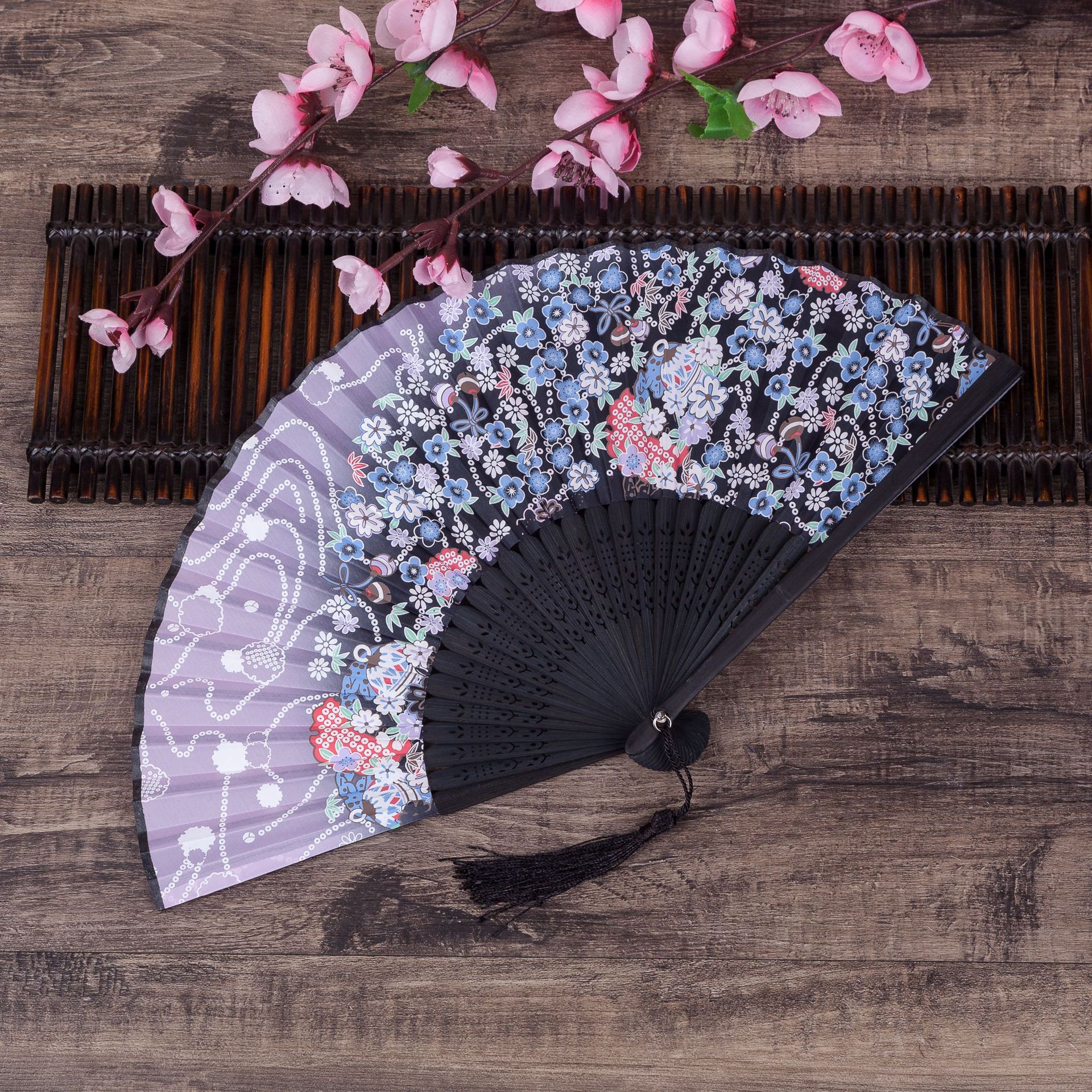 二青黑骨黑色面花开灿烂