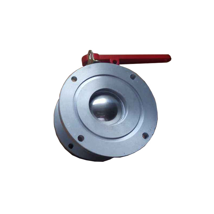 厂家直销 铝合金槽罐车球阀 圆形球阀 方形球阀 洒水车球阀有尺寸