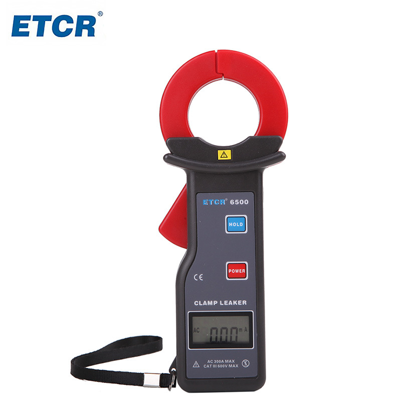 ETCR6500高精度钳形漏电流表漏电流钳 钳形电流表