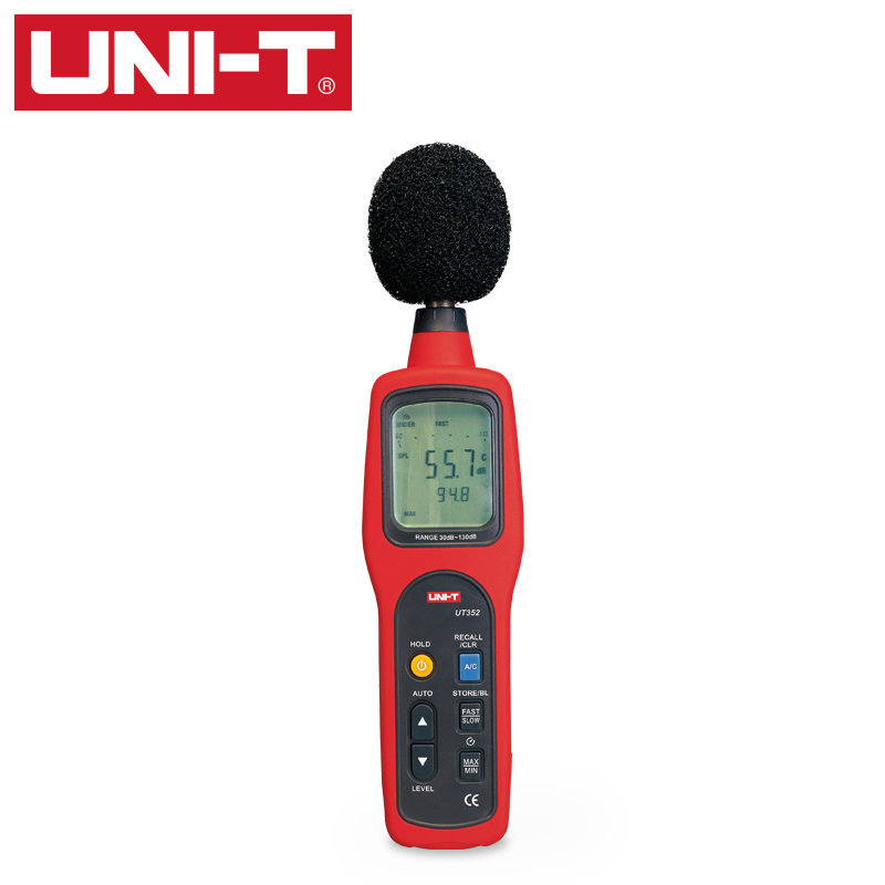 UT351/UT352声级计噪音计噪音仪 噪声音量测试声音测试器