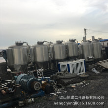 99成新二手500升精酿啤酒设备 不锈钢啤酒发酵罐 精工自酿设备