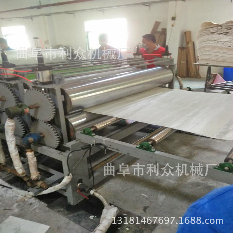 胶州 无纺布自动贴面机 无纺布卷材岩棉板复合覆膜机