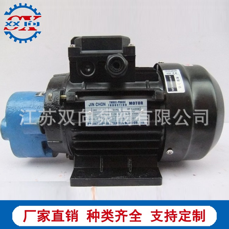 WCB-4 WCB-6 WCB-10 WCB-16 WCB-20 WCB-25齿轮泵电机组装置卧式