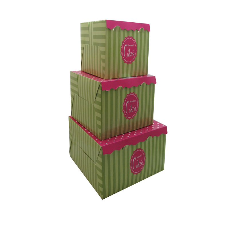 厂家供应手提小蛋糕盒  纸杯蛋糕盒 芭比娃娃小蛋糕纸盒批发