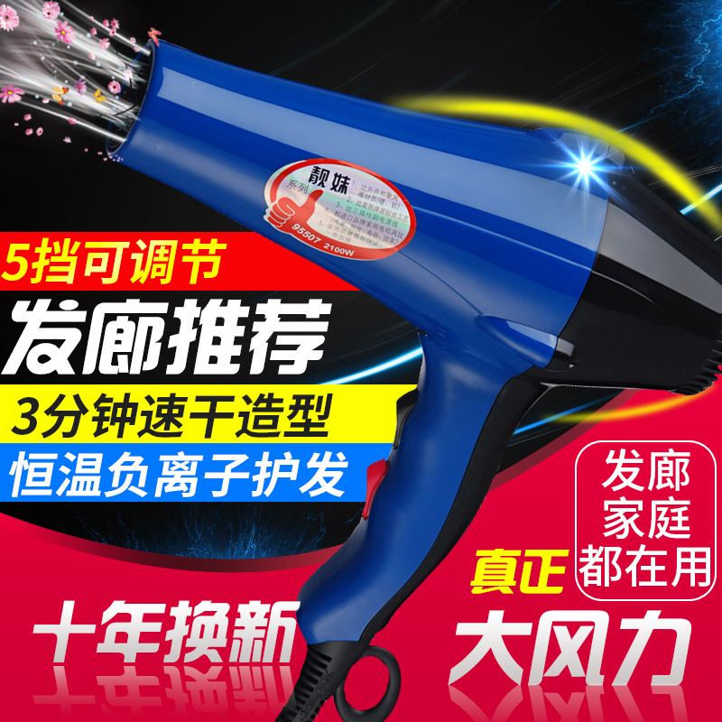 Lot Hair dryer household Barber Shop Size power beauty salon student dormitory Cold hot air Mute Hair dryer