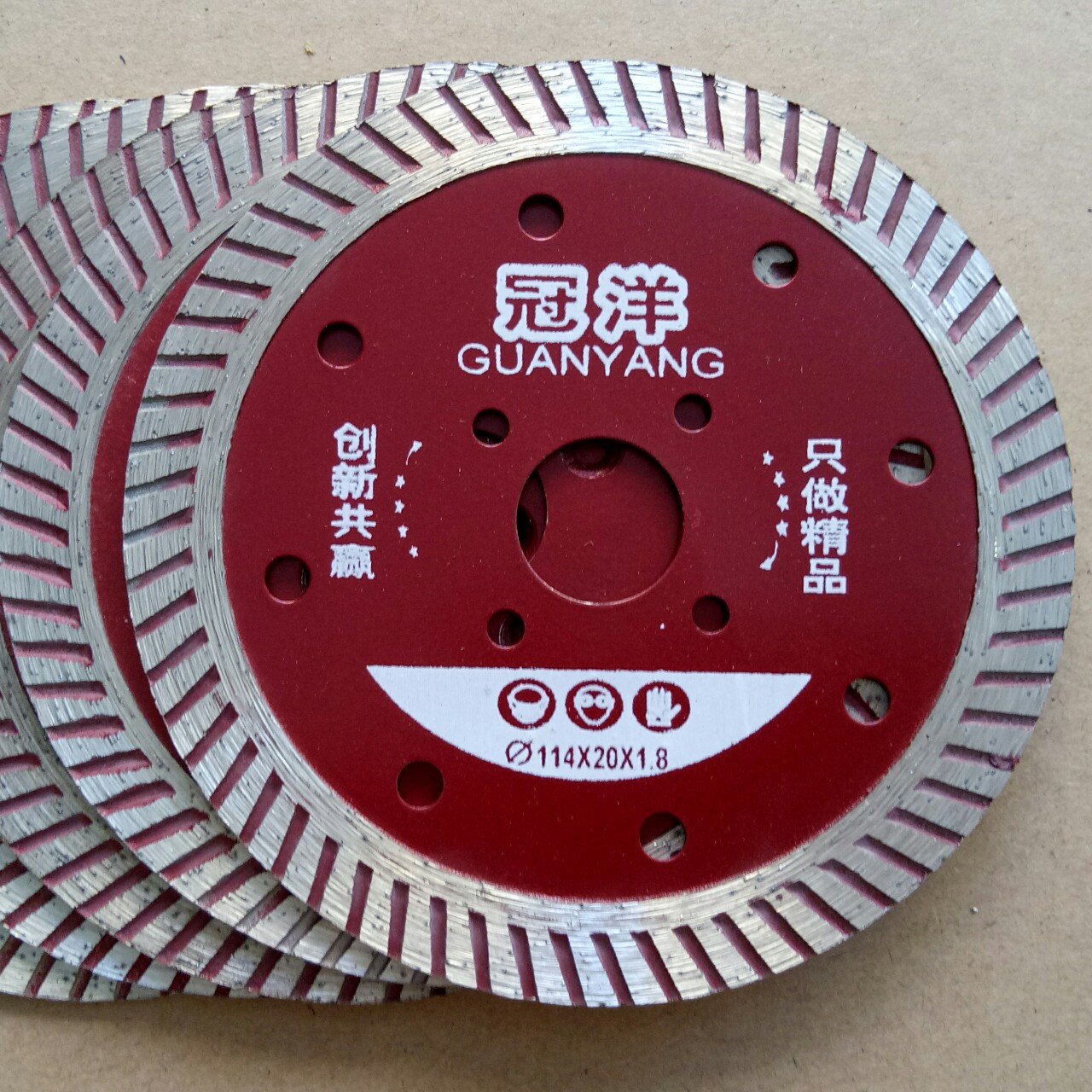 114金刚石波纹锯片 石材雕刻切割片 陶瓷大理石云石片角磨机刀片