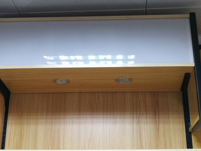 钢木货架自由组合超市货架展示架灯箱广告牌多功能货架灯箱|ru