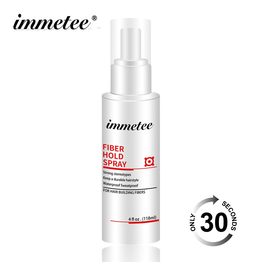 immetee美发粉 增发纤维专用定型水 固定头发保湿喷雾 100ml