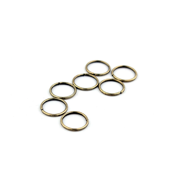 1*10mm bronze ring (1 pack of ten)