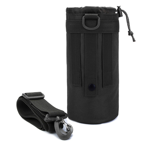 Sports water bottle bag water cup cover 1.5 liter outdoor bag men's camouflage shoulder crossbody small bag travel camping carry-on bag