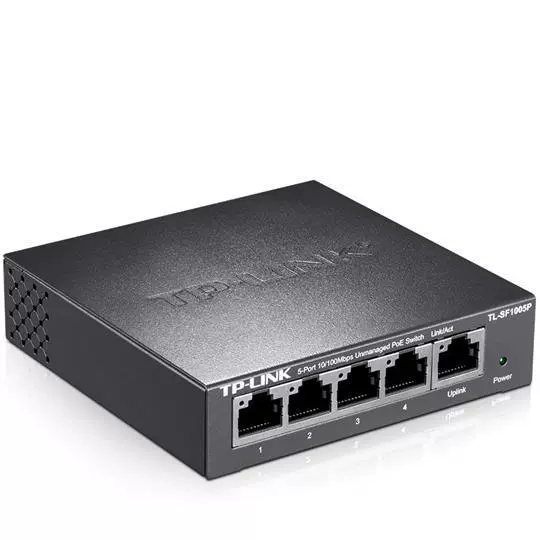 TP-LINK TL-SF1005P 100M 5-портовый PoE коммутатор с стандартным PoE мониторинг голов AP сеть кабель питание