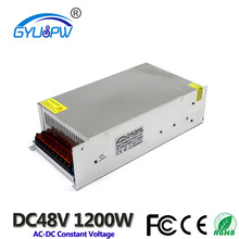 48V1200W直流开关电源DC48V步进机马达电机电源DC48V25A1200W电源