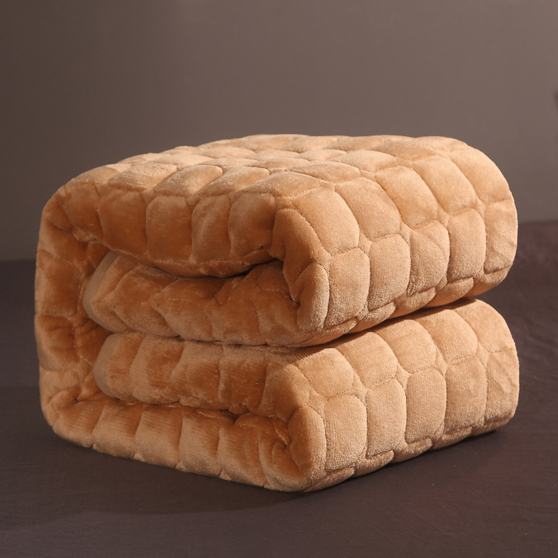 厂家直销法莱绒床垫 加厚可折叠保暖单双人防滑款多用途床垫批发|ru