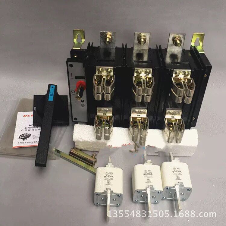 HH15(QSA)-400/3 630A 800A1000A隔离开关熔断器组带熔芯