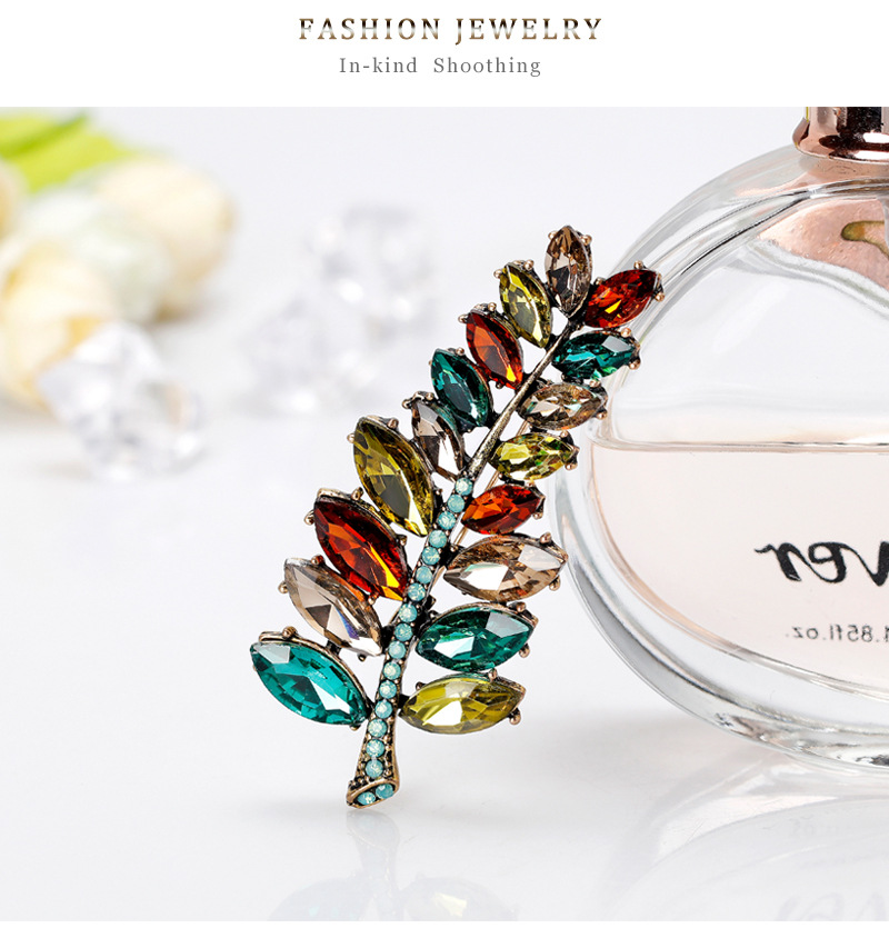 Alloy Korea Geometric brooch(AL272-A) NHDR2756-AL272-A